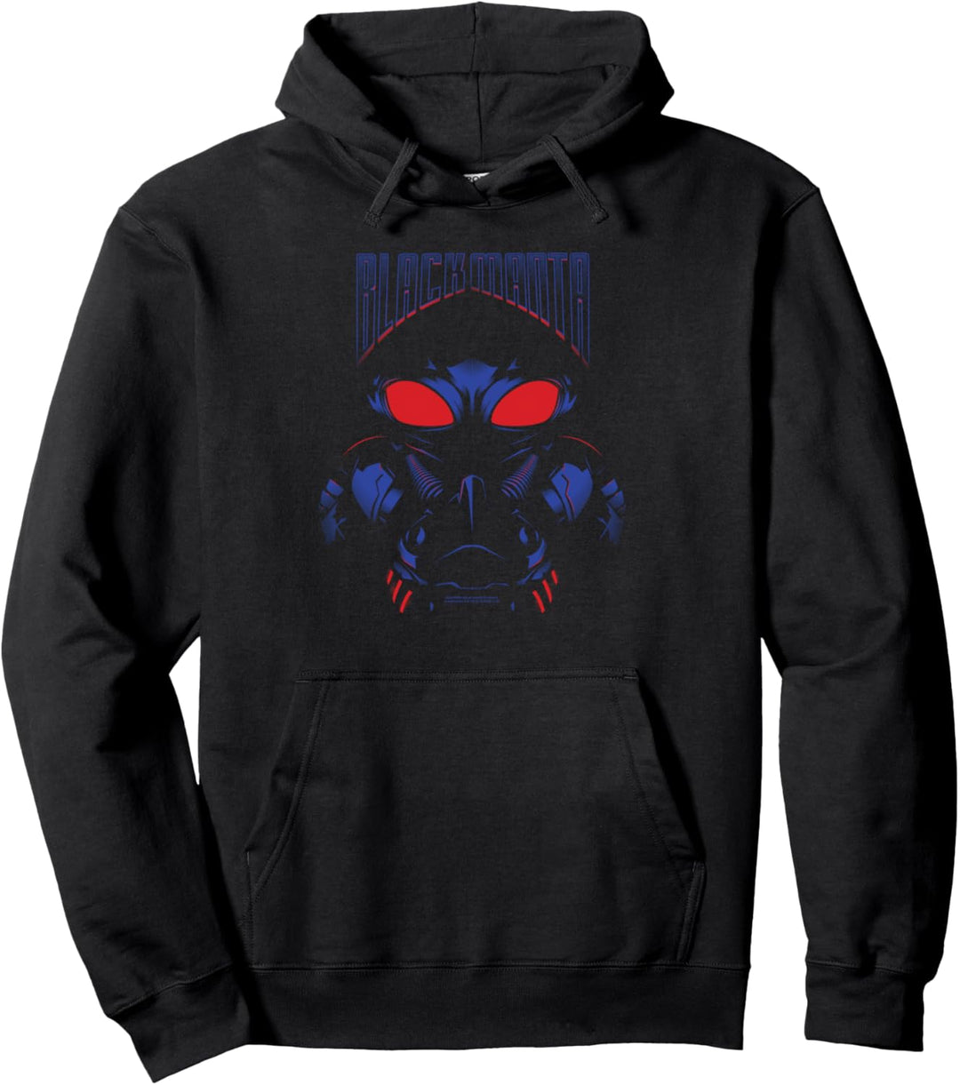 Aquaman Movie Black Manta Pullover Hoodie