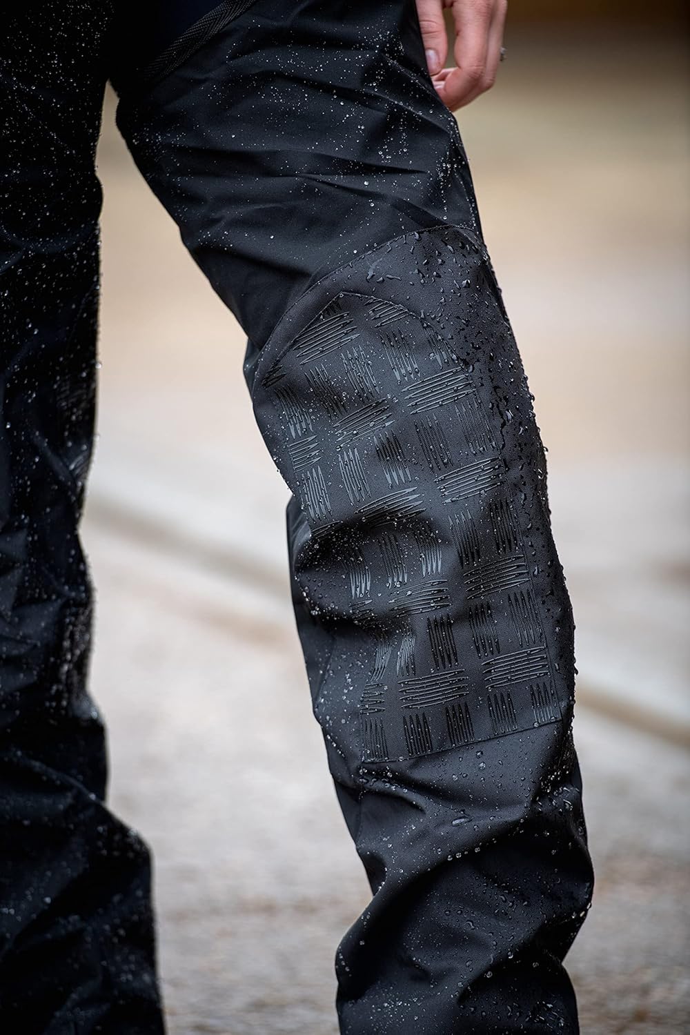 LeMieux DryTex Stormwear wasserdichte Chaps – Schwarz – Fleecefutter & elastischer Bund XXL Schwarz,