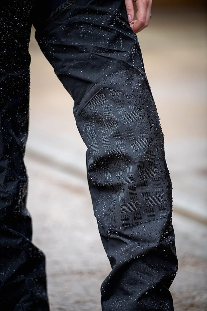 LeMieux DryTex Stormwear wasserdichte Chaps – Schwarz – Fleecefutter & elastischer Bund XXL Schwarz,