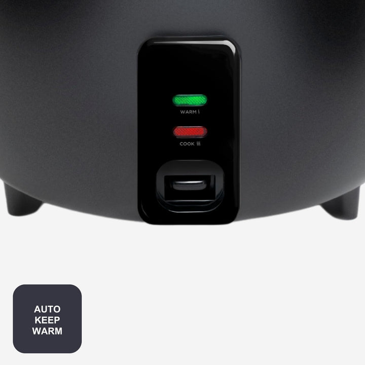 BLACK+DECKER BXRC1800E - Reiskocher. 700W. 1,8 Liter Fassungsvermögen. Antihaft-Beschichtung. Kochfu