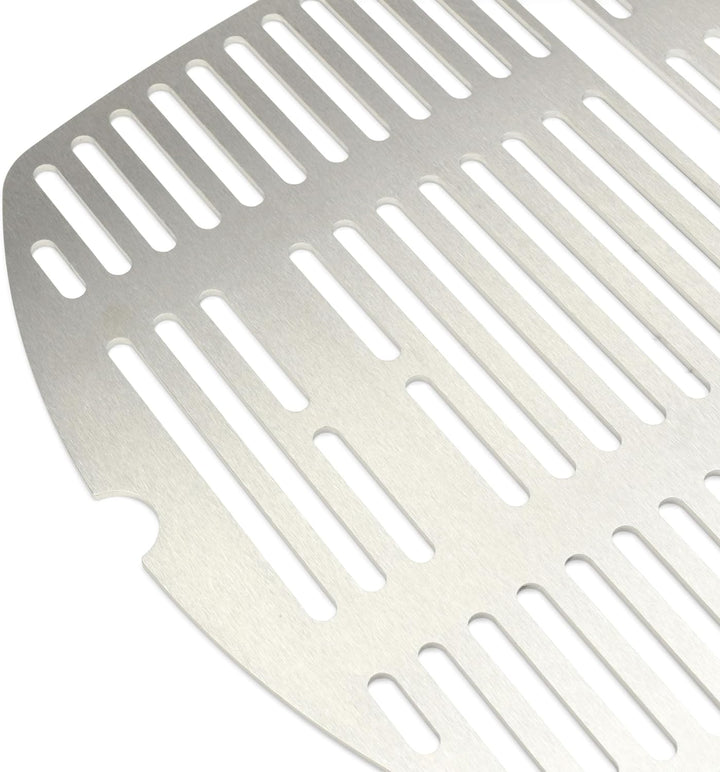 Edelstahl INOX Grillroste für die Weber Q200/2000 Baureihe | spülmaschinenfest - Set aus 2 Hälften G