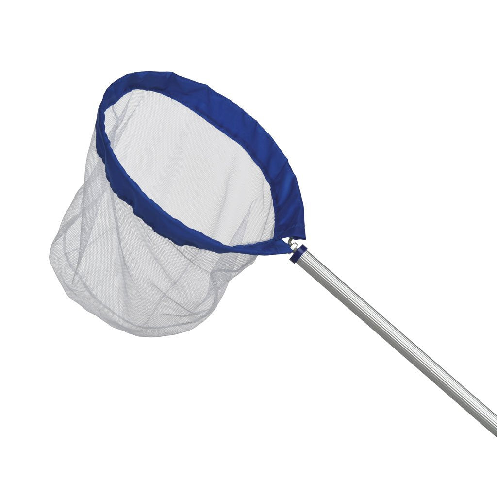Wiemann Lehrmittel Wasserkescher mit Teleskopstiel – Durchmesser 25 cm, Maschenweite 1,5 mm