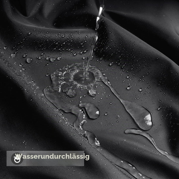MIULEE Duschvorhang 240x200cm Dunkelgrau Wasserdicht Badvorhang Anti-schimmel und Textil Waschbar Sc