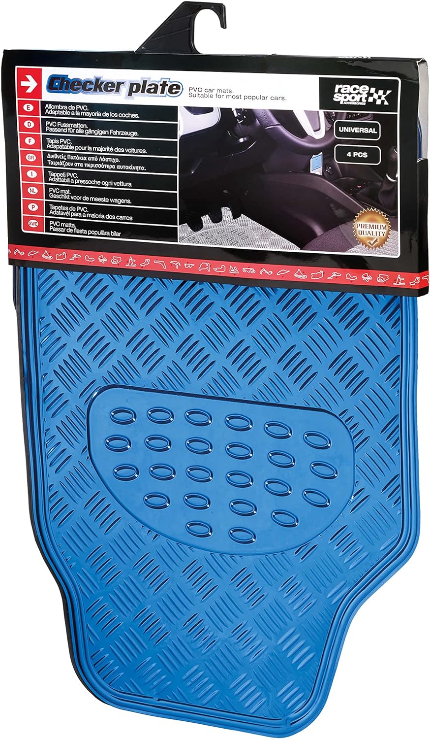 Sumex APA2000 PVC Aluminium Look Mats - Blue