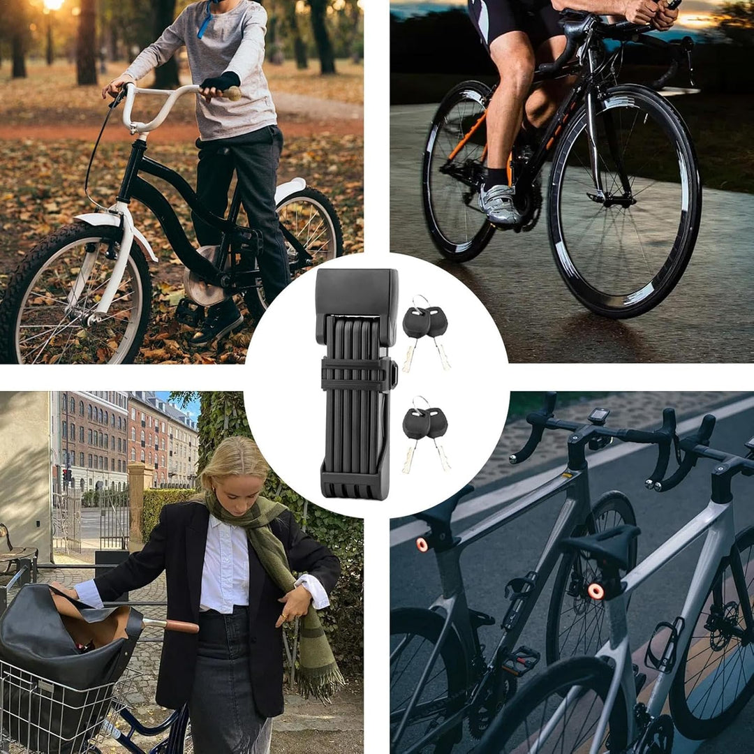 Anti -Diebstahl -Fahrradschloss, Leichtes Radschloss,Einfach montierende Rollerschutz | Leichtes Rad