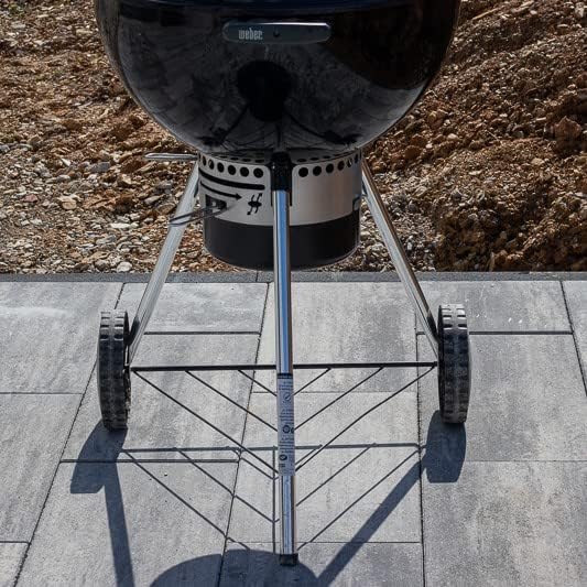 Grillrost.com Das Original Massive Kugelgrill Beine mit patentierter Befestigung | verhindert wackel
