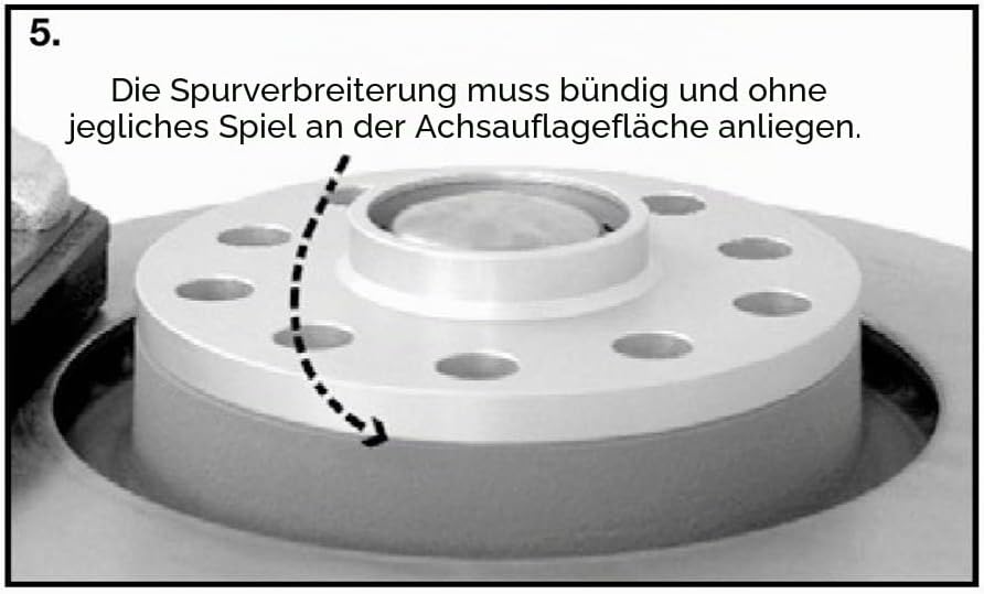 Spurverbreiterung TRAK+ Spurverbreiterungen/TRAK+ Wheel Spacers HR 1065660 Distanzscheibe Räder