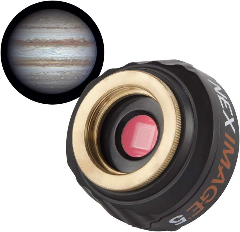 Celestron 93711 NexImage 5 Solar System Kamera, Schwarz, 5MP NexImage 5 Solar System Imager (5 MP),