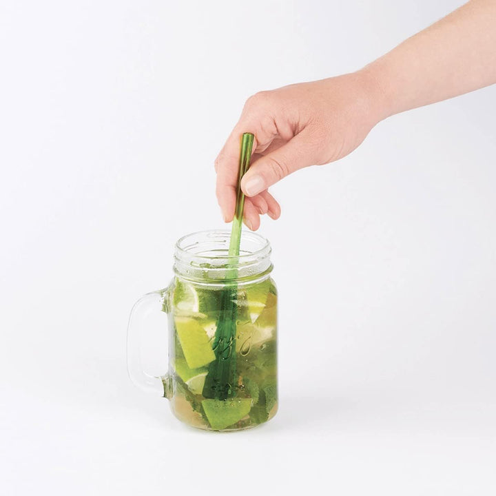 Mastrad Cocktail Strohhalm-Stössel - 2-in-1 Trinkhalm und Stössel - zum Zermahlen, Quirlen, Rühren v