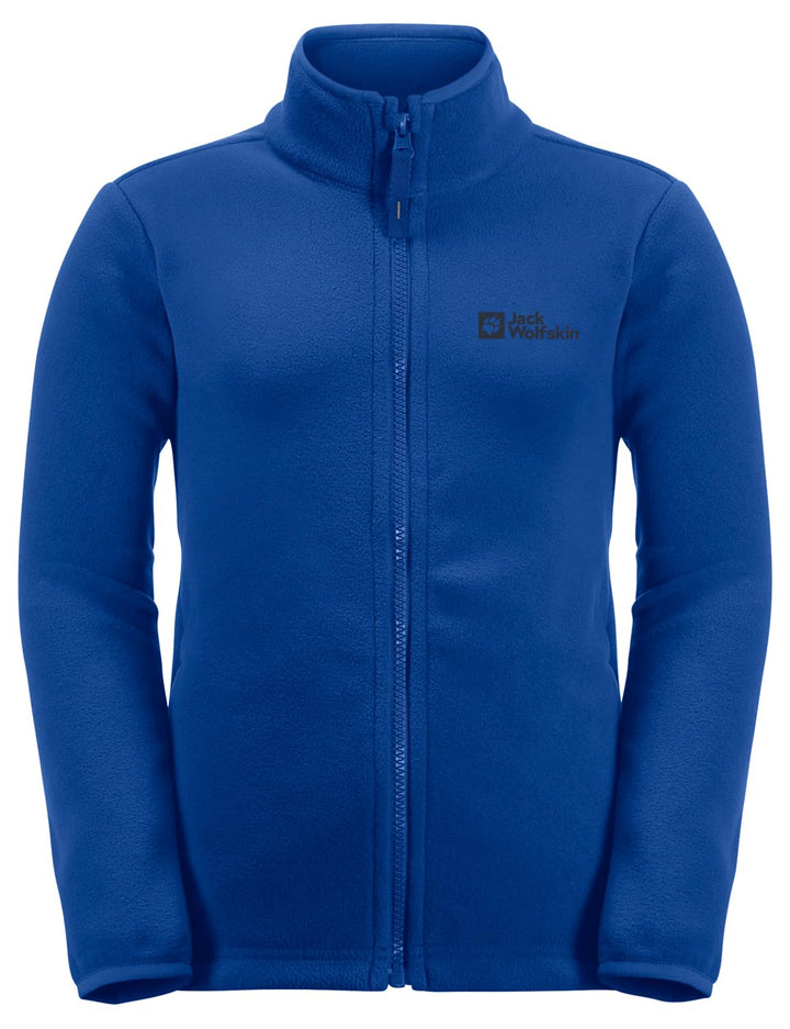 Jack Wolfskin Mädchen Taunus Jacket K Fleece-Jacke 128 Nordic Sky, 128 Nordic Sky