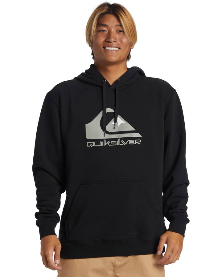 Quiksilver - Big Logo Fleece Top Schwarz M, Schwarz M