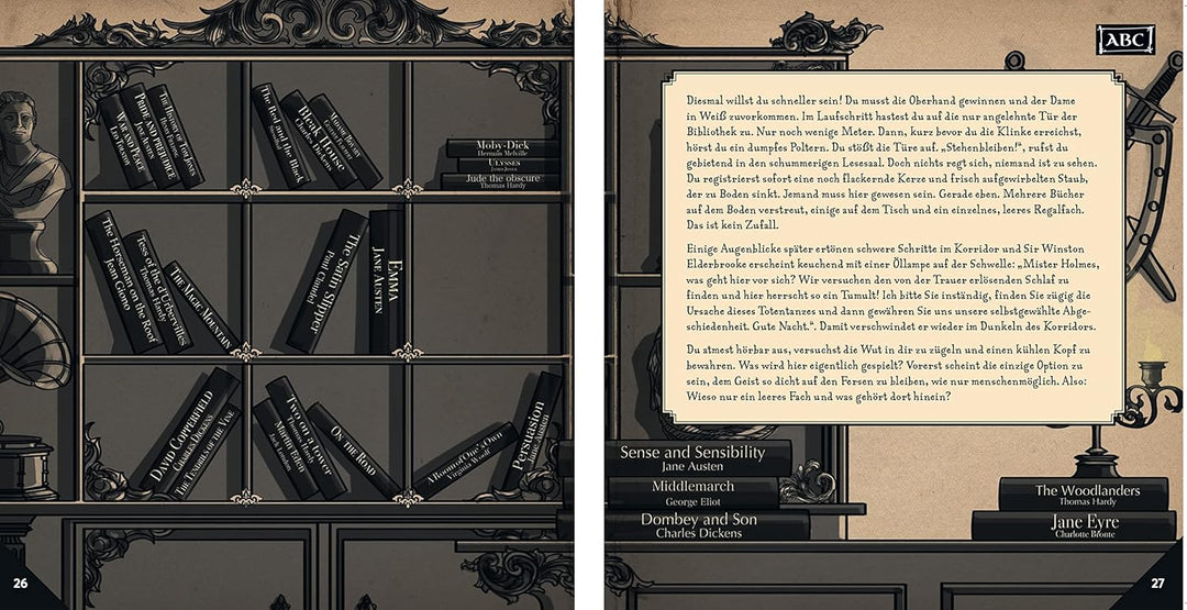 24 DAYS ESCAPE – Der Escape Room Adventskalender: Sherlock Holmes und die Dame in Weiss: 24 verschlo