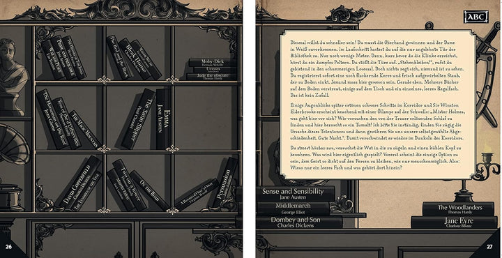 24 DAYS ESCAPE – Der Escape Room Adventskalender: Sherlock Holmes und die Dame in Weiss: 24 verschlo
