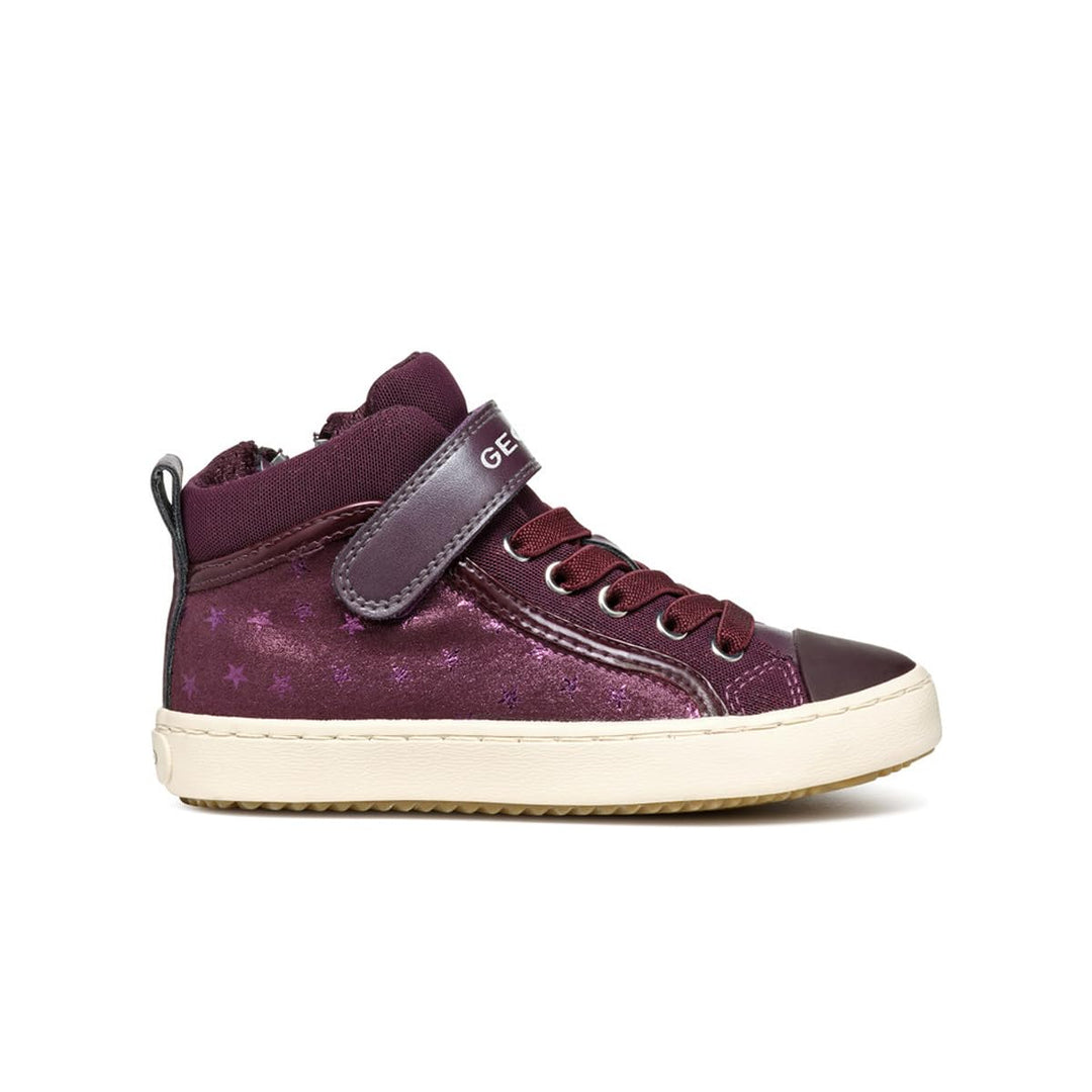 Geox Mädchen J Kalispera Girl ISneakers 24 EU Rot, 24 EU Rot
