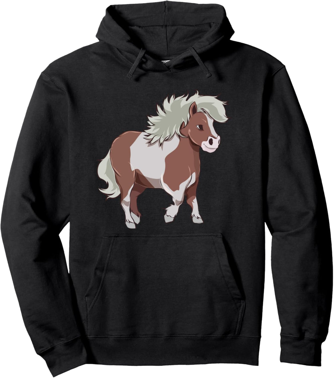 Shetty Geschenk Süsses Shetlandpony Pullover Hoodie