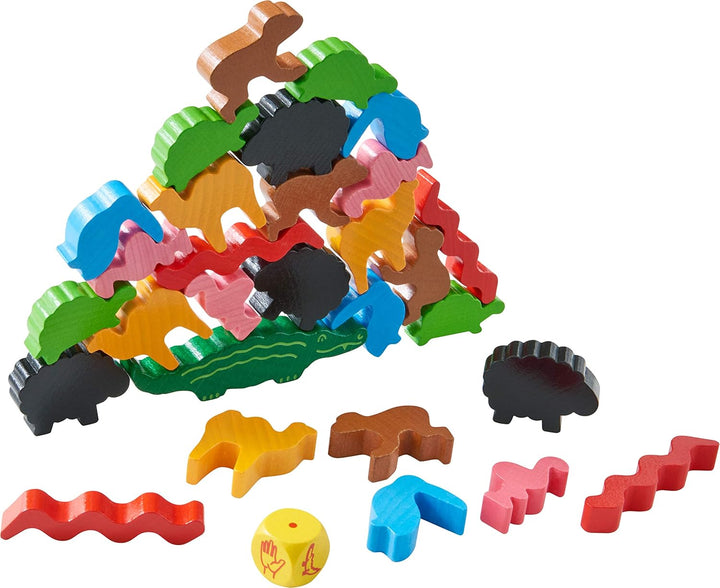 HABA- Tier-Pyramide - Gesellschaftsspiel, 305521