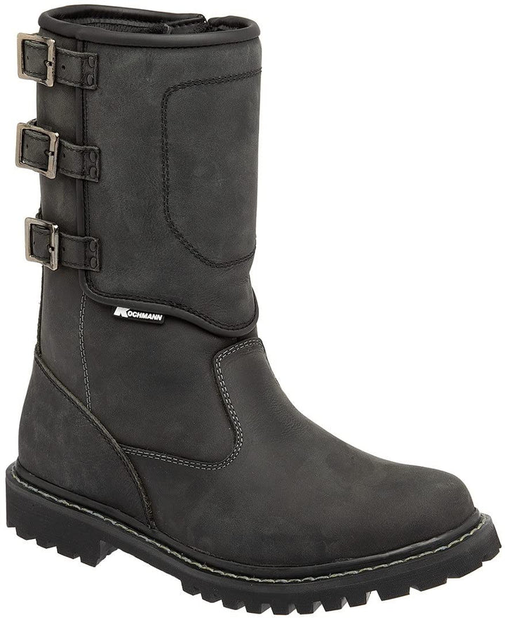 Kochmann Nevada Motorradstiefel (Black,45) 45 EU Schwarz, 45 EU Schwarz