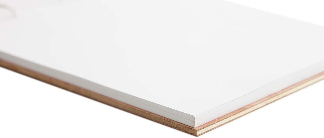 Hochzeitideal – Besonderes Gästebuch Hochzeit Alan mit 40 Seiten à 100g I Hochzeit Gästebuch aus Hol