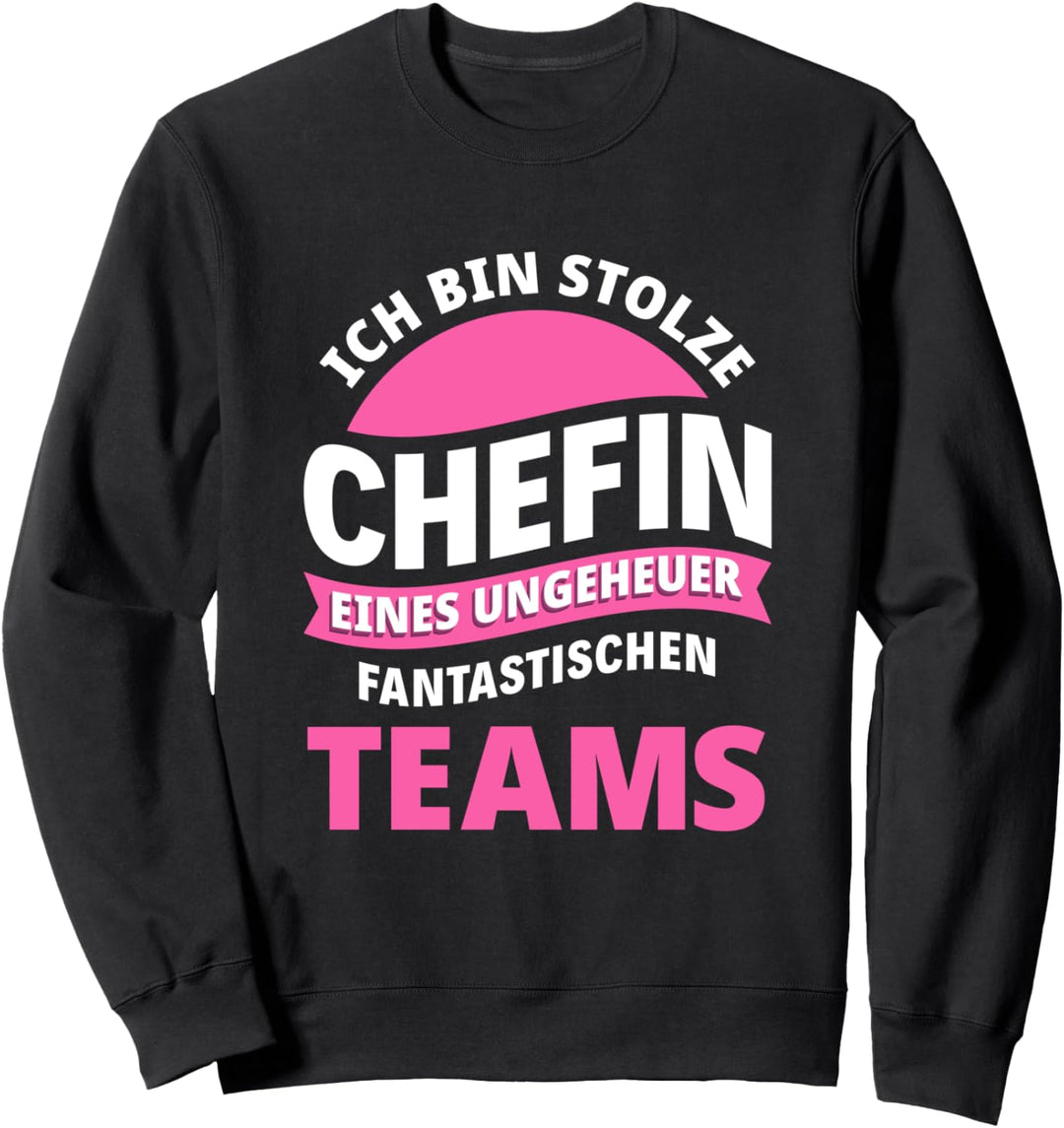 Chefin Boss Büro Firma Leiterin Direktor Leitung Geschenk Sweatshirt
