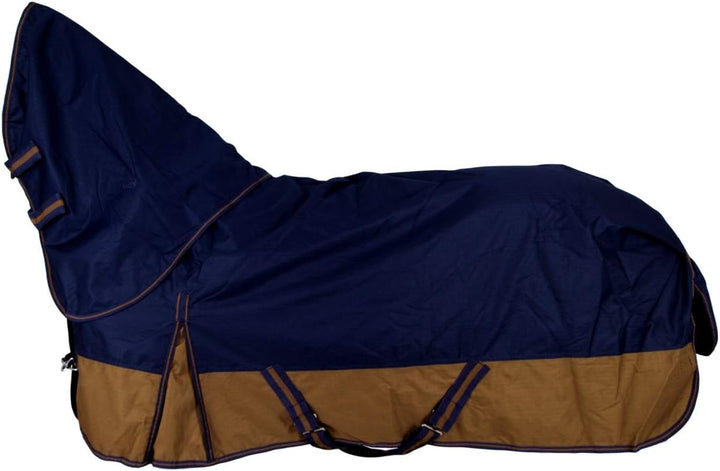 RL24 - Weidedecke Full Neck Basicline 600D Polarfleecefutter | als Regendecke & Übergangsdecke | was