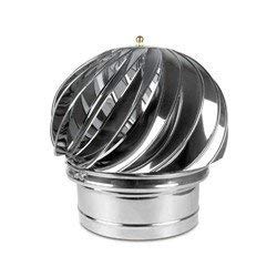 R.S Online-Store Kamin Befestigung X Edelstahl schwenkbar Kugel Lüftung Befestigung Ofen Kamin Abdec