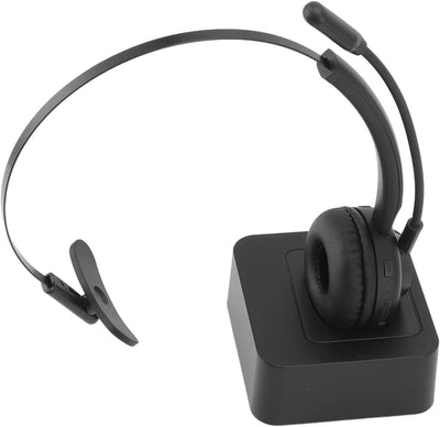 Call Center Headset, Noise Cancelling Comfort 300° Flexibles Noise Cancelling Mikrofon, Bluetooth He