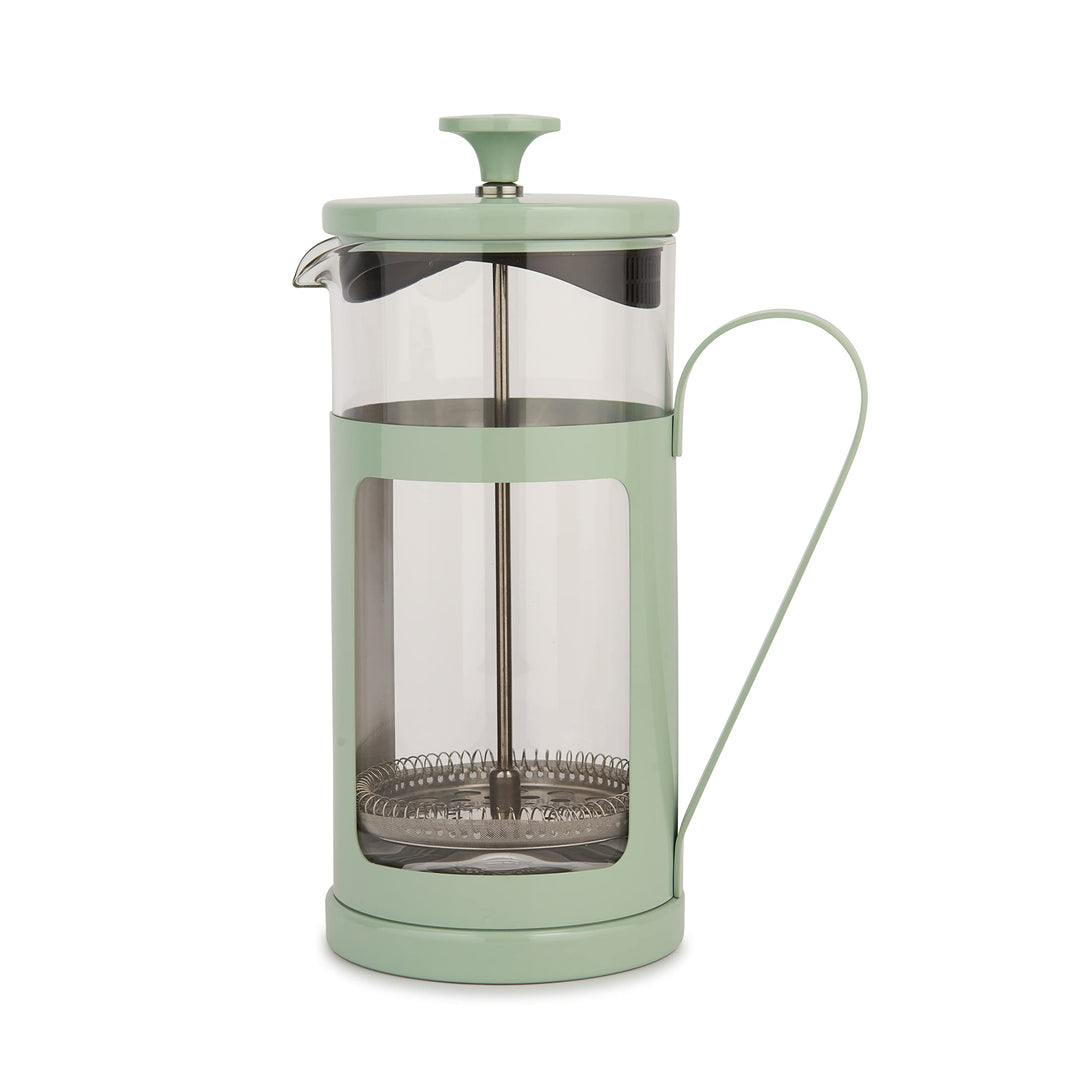 La Cafetière Monaco Kaffeebereiter aus Edelstahl, 8 Tassen, Minzgrün, in Geschenkbox, Mint, Mint