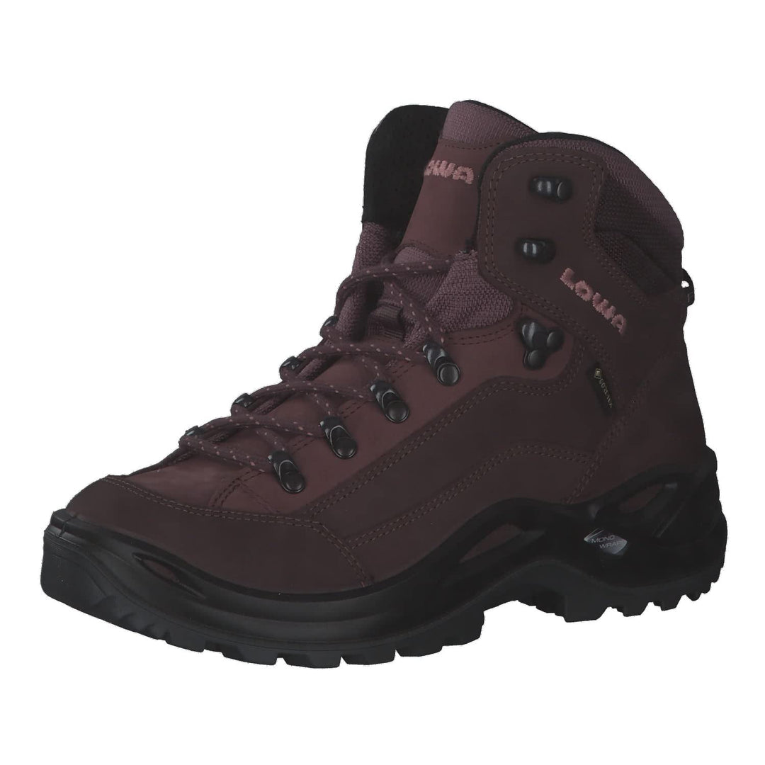 LOWA Renegade GTX MID Unisex Wanderstiefel Outdoor Goretex 38 EU Dunkelgrau Navy, 38 EU Dunkelgrau N