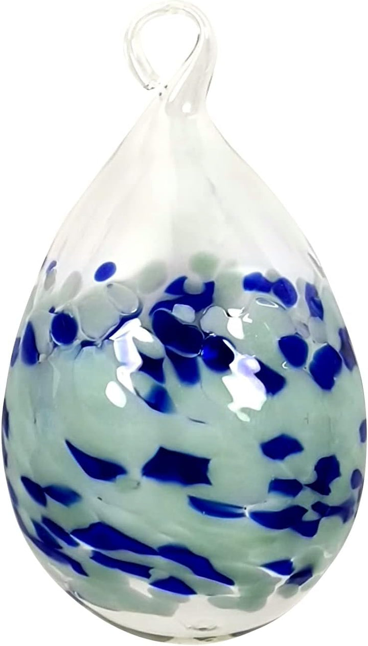 Lauschaer Glas Ostereier aus Glas mit Granulat verschiedene Grössen und Sets mundgeblasen handgeform
