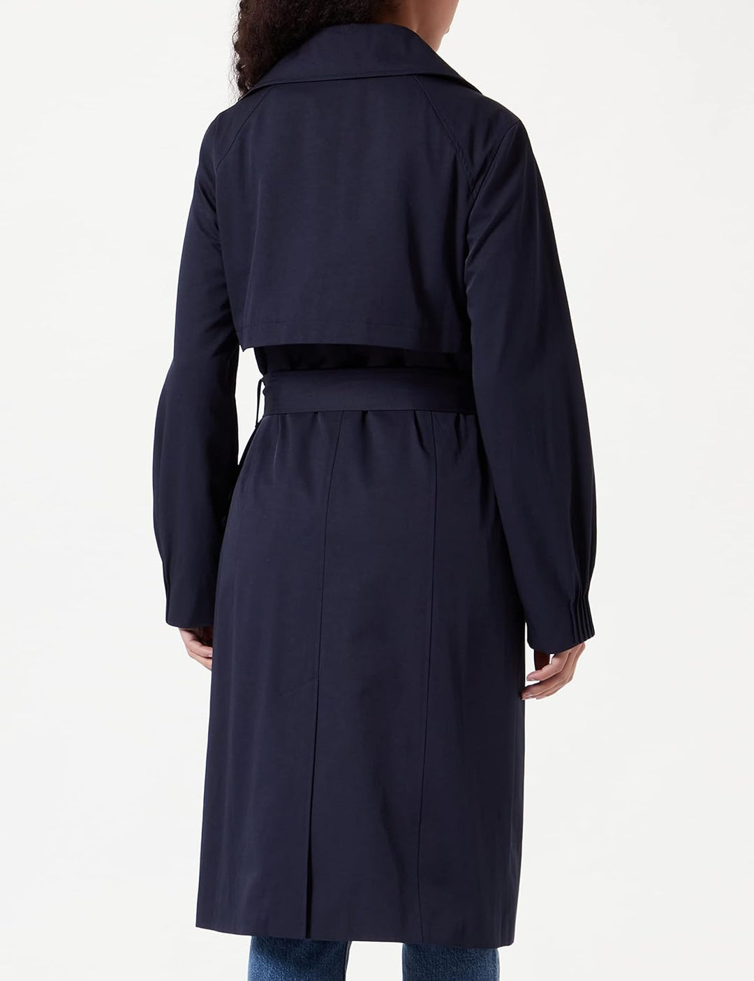 s.Oliver BLACK LABEL Damen Trenchcoat 34 Blau, 34 Blau