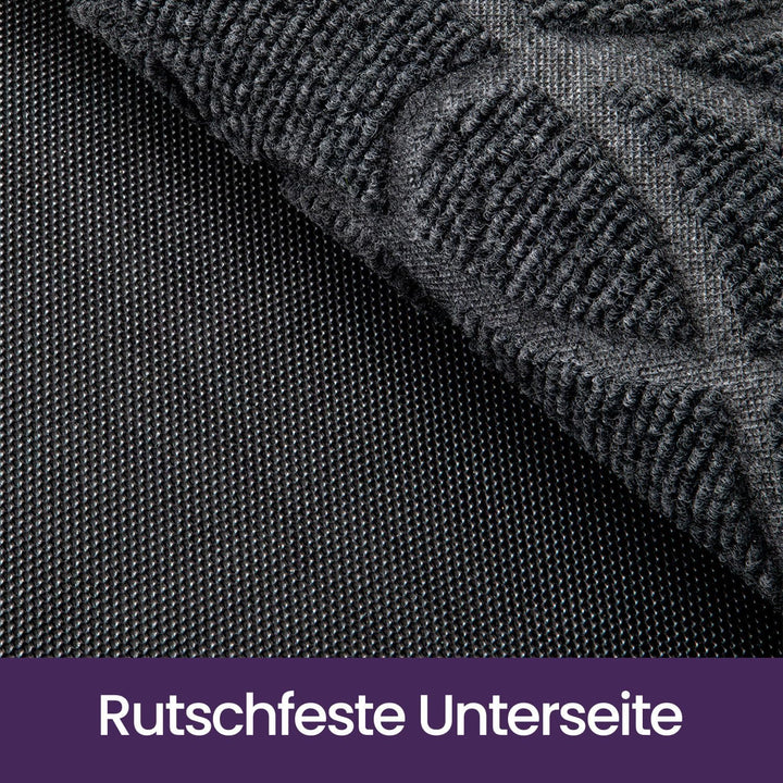 DEXI Fussmatte Aussen rutschfest 60×120 cm,Schmutzfangmatte Outdoor Waschbar,wetterfest Fussmatte au