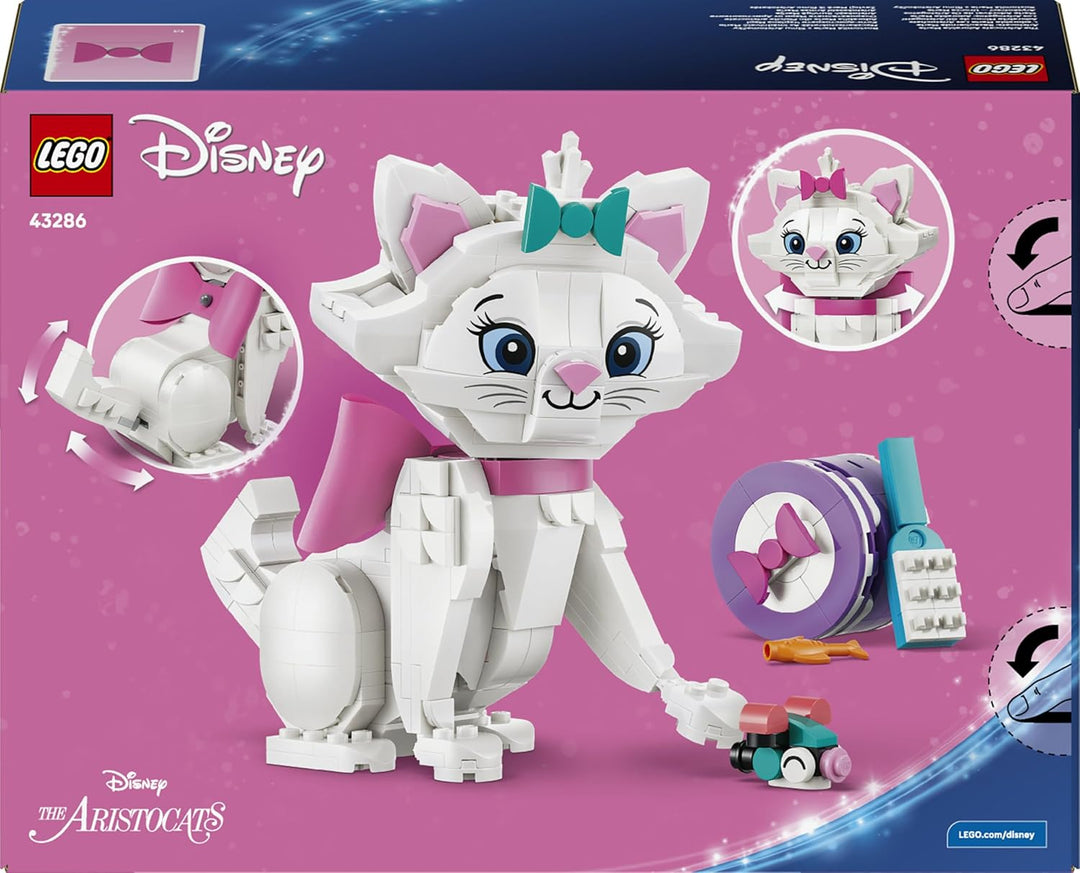 LEGO ǀ Disney Aristocats: Bezaubernde Marie - Spielzeug - Katzenfigur mit Zubehör - inkl. Textilschl