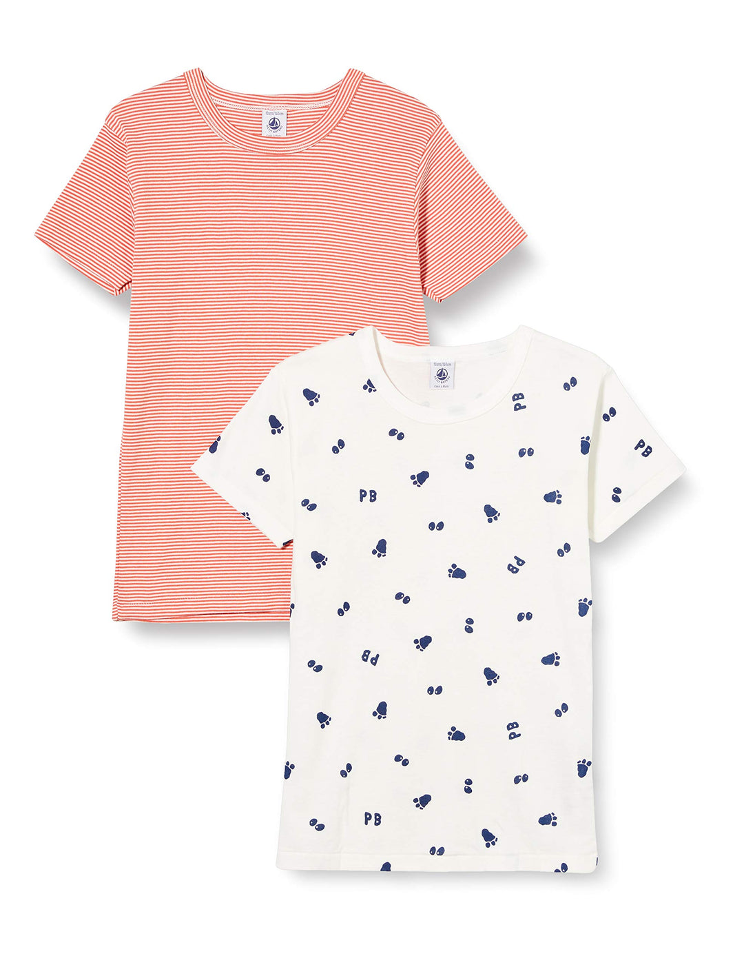 Petit Bateau Jungen Hemd 4 Jahre Marshmallow/Medieval + Oursin/Marshmallow, 4 Jahre Marshmallow/Medi