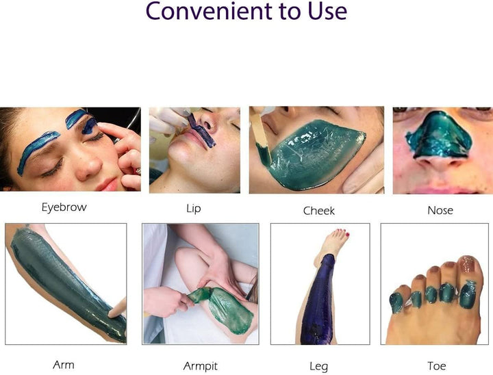 Waxing set Wachsmaschine Wachswärmer gerät, Wax Warmer mit Wachsperlen für Wachs Haarentfernung, Wax