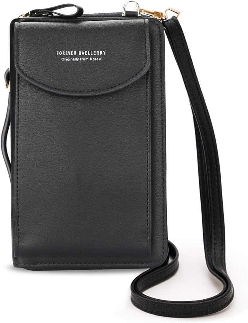 FANDARE Umhängetasche Damen Schultertaschen Geldbörse Leichte Handy-Brieftasche Crossbody Bag für Mä