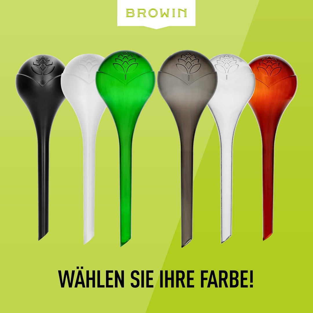 BROWIN® Bewässerungskugeln für Pflanzen | dosierte Bewässerung | Automatische Bewässerungssystem für