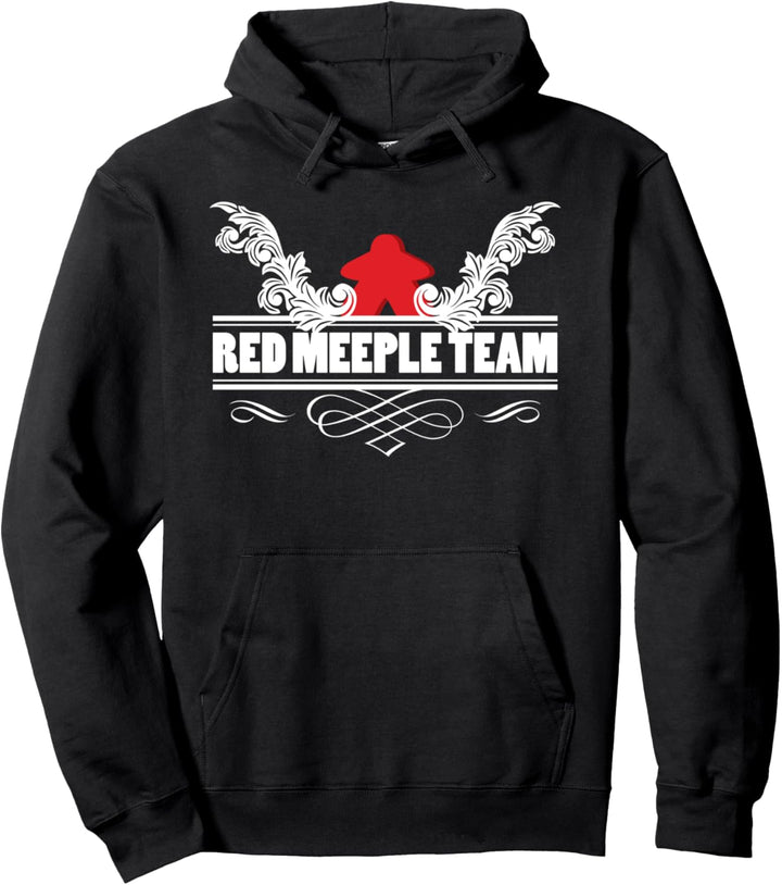 Red Meeple Brettspiel-Team Pullover Hoodie