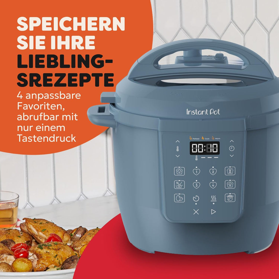 Instant Pot Multikocher, 5.7L 7-in-1 Smart Cooker - Schnellkochtopf, Schongarer, Reiskocher, Sautier