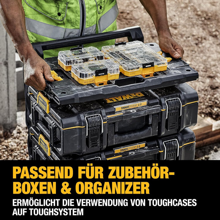 Dewalt Adapter für ToughSystem & TSTAK Werkzeugboxen DWST08017-1 (bietet zahlreiche Kombinationsmögl