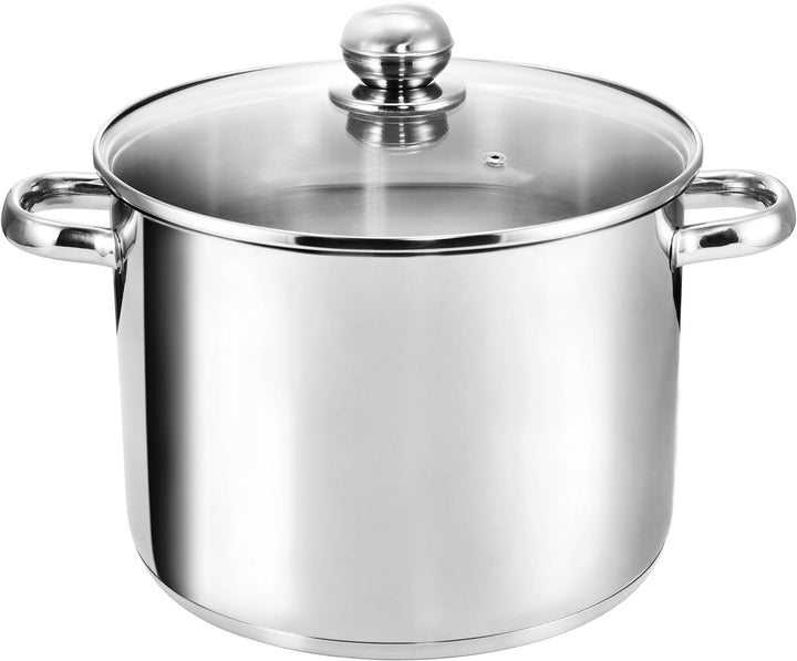 Kopf XXL Induktion Kochtopf Grandis, Ø 24 cm, Höhe 20 cm, 9 Liter, Edelstahl, 9 Liter