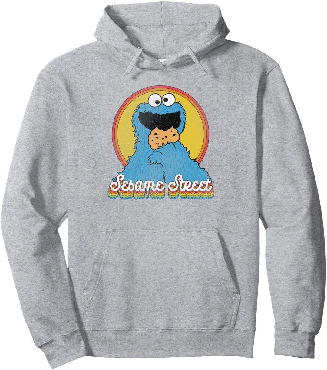 Sesame Street Cookie Monster Layers Pullover Hoodie