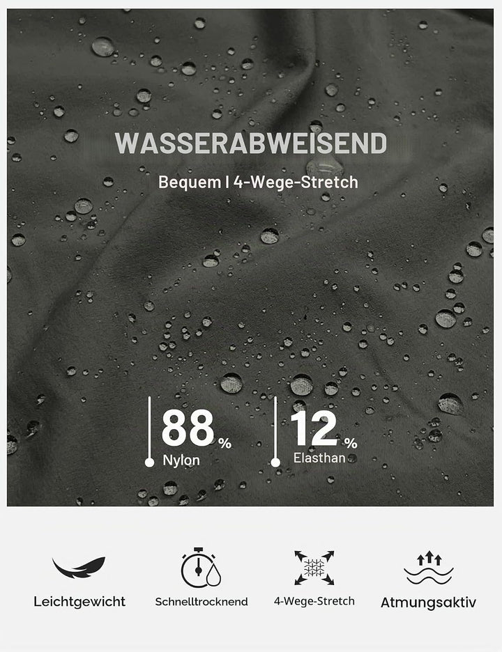 MoFiz Wanderhose Damen Leichte Cargohose Atmungsaktiv Trekkinghose Workout Wasserdicht Winddicht Cas