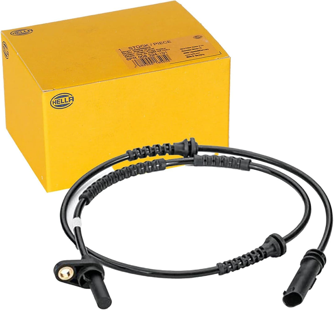 HELLA 6PU 012 806-441 Sensor, Raddrehzahl - 2-polig - Vorderachse beidseitig - Gesamtlänge: 988mm