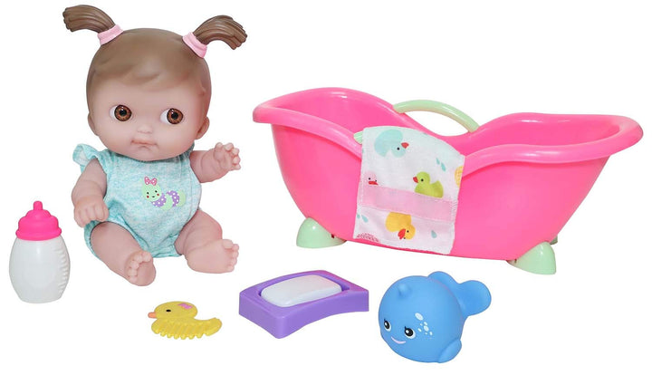 JC TOYS 17434 Lil Cutesies Baby Puppe, grün, grün