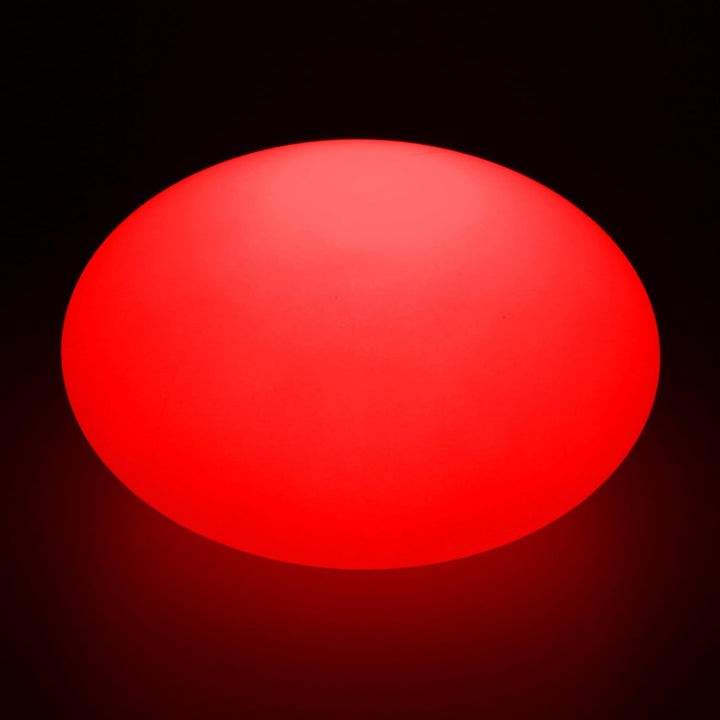Led Kugelleuchte Flachkugel 27 x 16 cm Led Kugellampe Oval Gartenleuchte Dimmbar Kabellos Akku Farbw