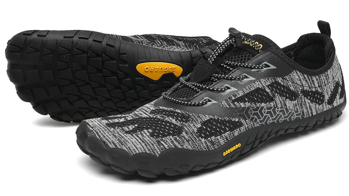 SAGUARO Unisex Barfussschuhe Traillaufschuhe Schnell Trocknend Wassersportschuhe, Gr. 36-47 36 EU On