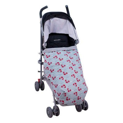 JYOKO KIDS Universal Baby Fusssack für Kinderwagen (CRABBY, BAUMWOLLE)