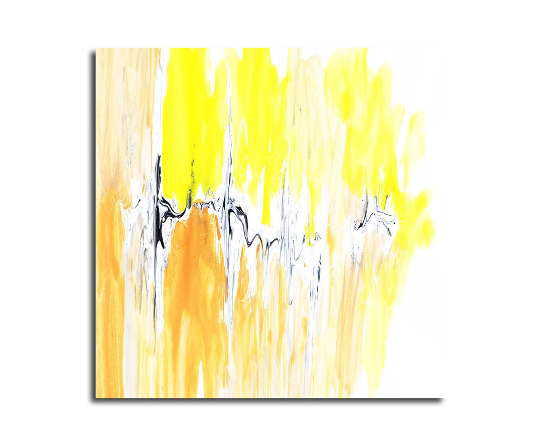 Paul Sinus Art Modernes Wandbild Abstrakt009_60x60cm Abstrakte Kunst Kunstdruck auf Leinwand Zeitlos