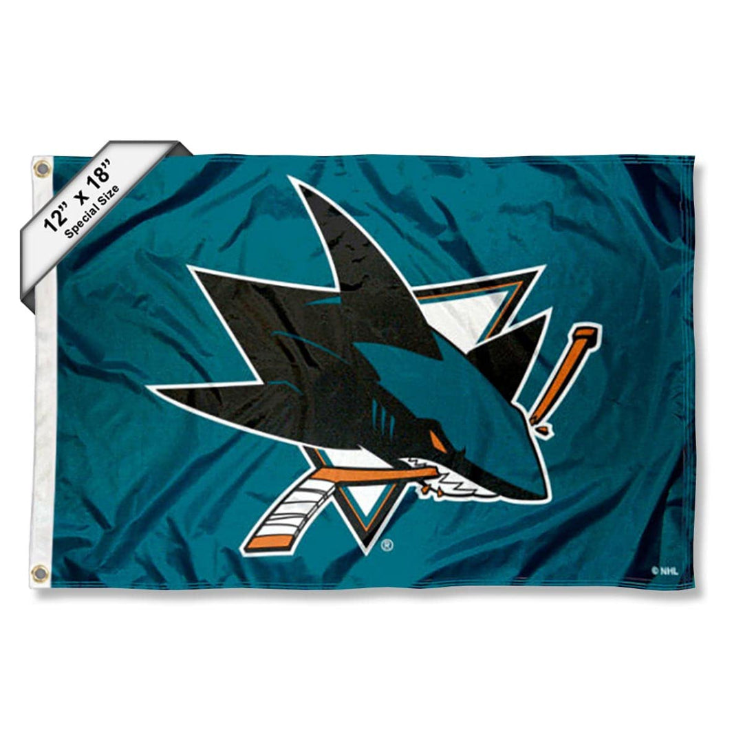 WinCraft San Jose Sharks Boat Marine and Golf Cart Flag