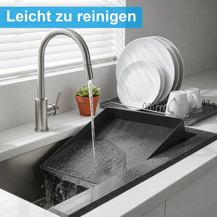 Teleskopschubladen Küchenregale, Ausziehbare Küchenschubladen für Schrank & Vorratskammer, Selbstkle